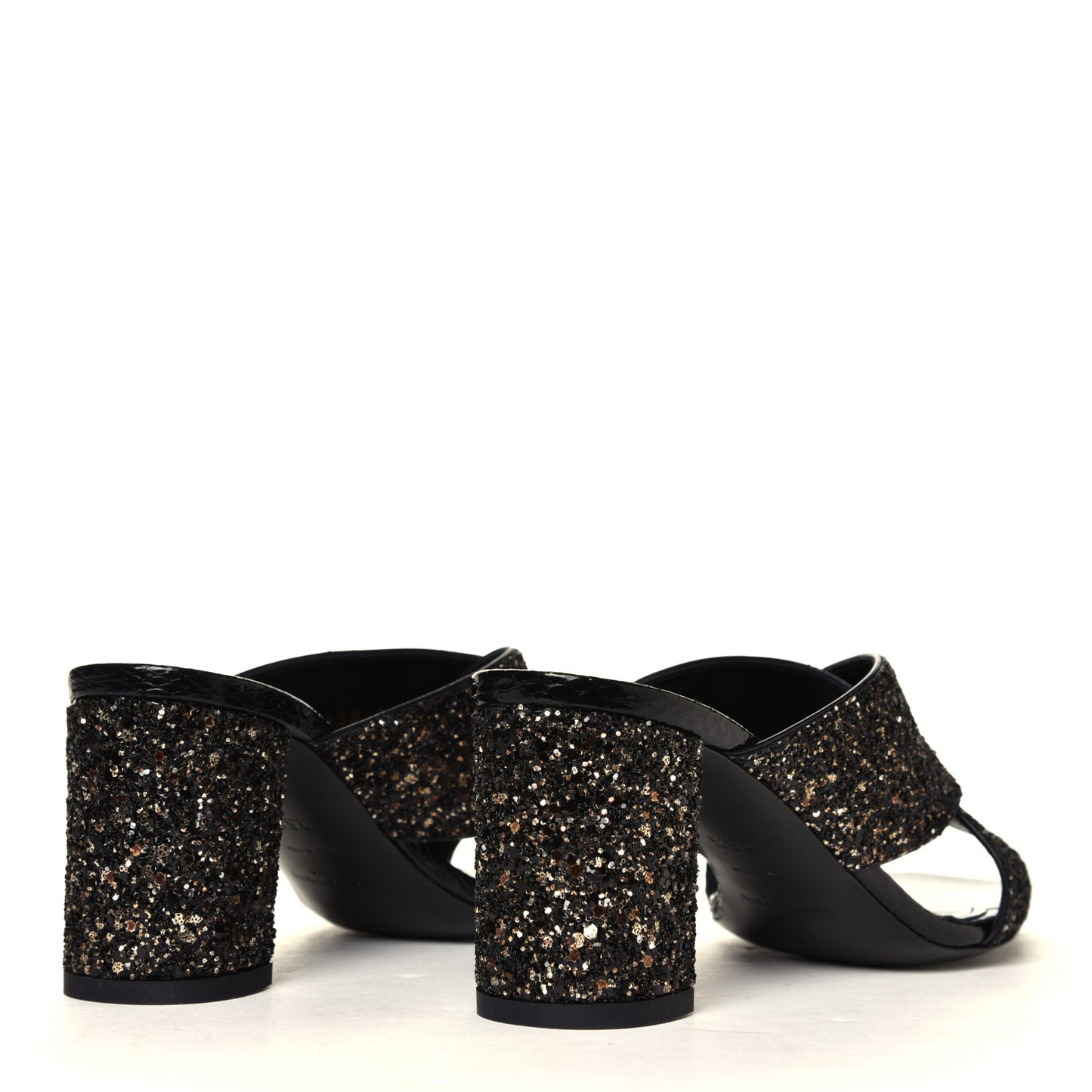 Glitter LouLou Mules 35.5 Black