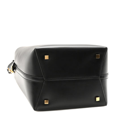 Saint Laurent Smooth Shiny Calfskin Monogram Le 37 Bucket Bag Black 5 of 10
