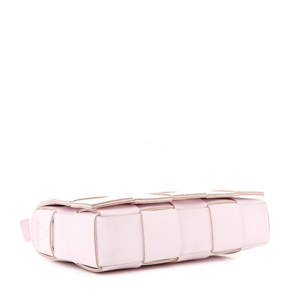 Bottega Veneta Lambskin Maxi Intrecciato Cassette Crossbody Bag Bliss Washed 4 of 10