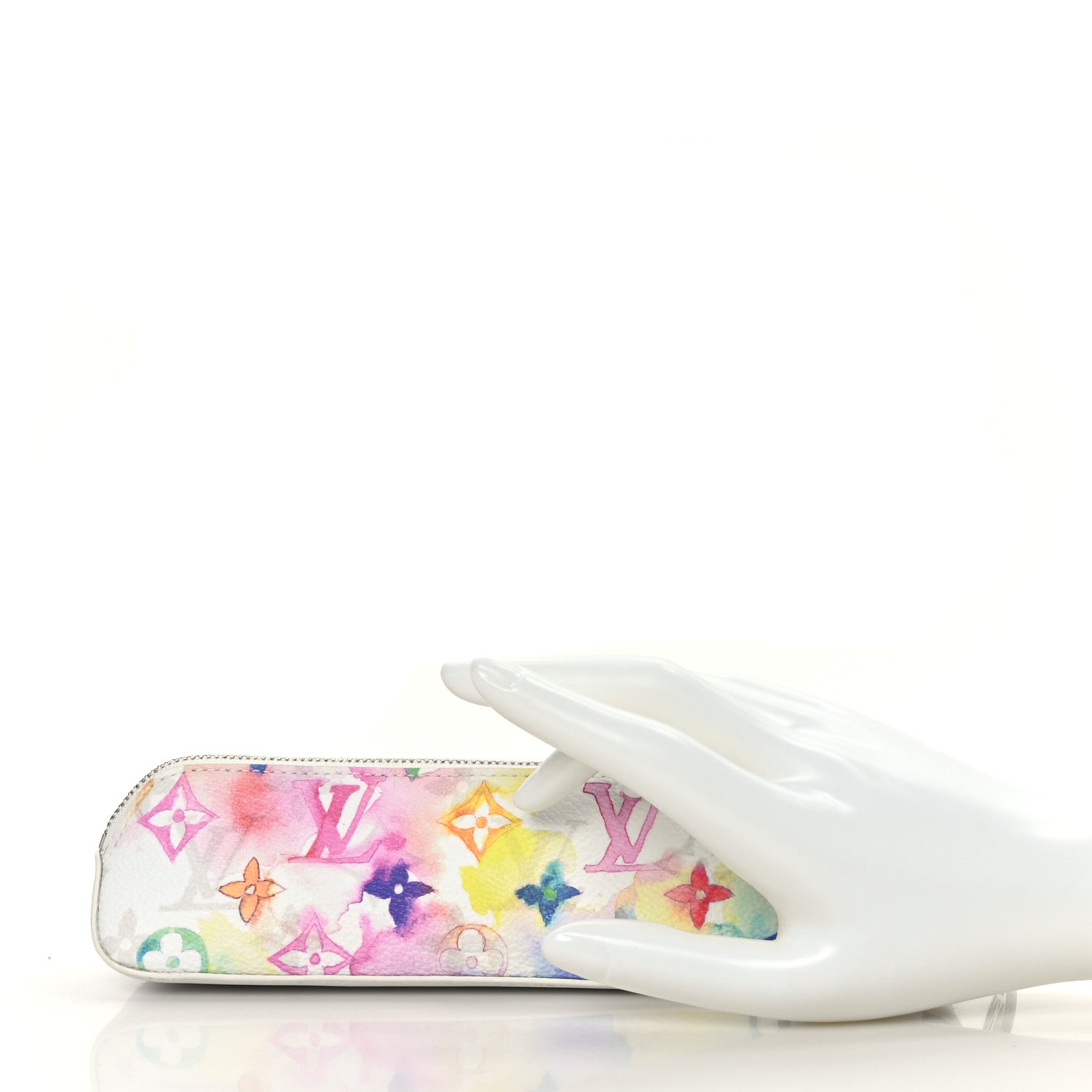 Louis Vuitton Monogram Watercolor Elizabeth Pencil Pouch Multicolor 2 of 9