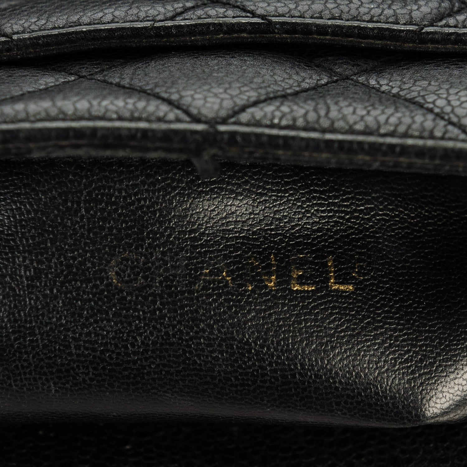 Chanel Caviar Quilted Shoulder Bag Black 6 of 8