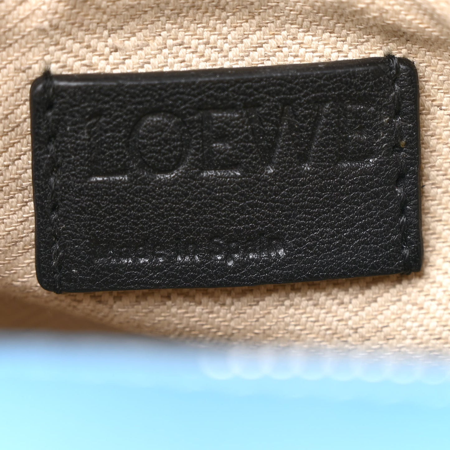 Calfskin Small Puzzle Bag Light Blue Aqua