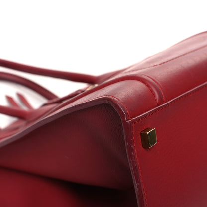 Celine Baby Grained Calfskin Medium Phantom Luggage Carmin 8 of 20