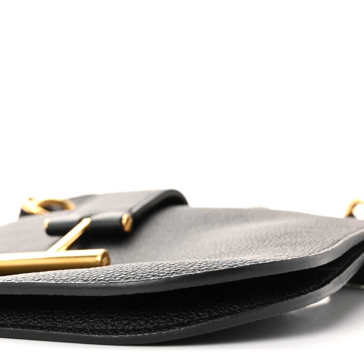 Grain Calfskin Small Tara Crossbody Black