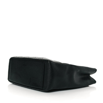 Chanel Caviar Quilted Petit Shopping Tote PST Black 5 of 7