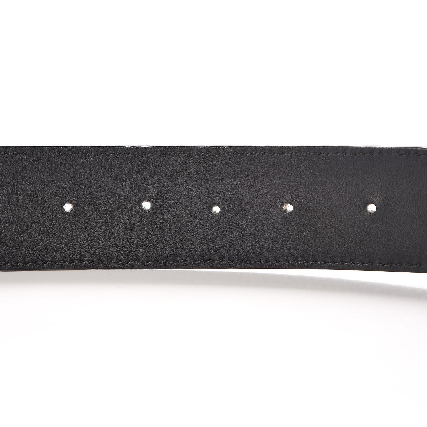 Textured Calfskin Double G 40mm Belt 95 38 Black
