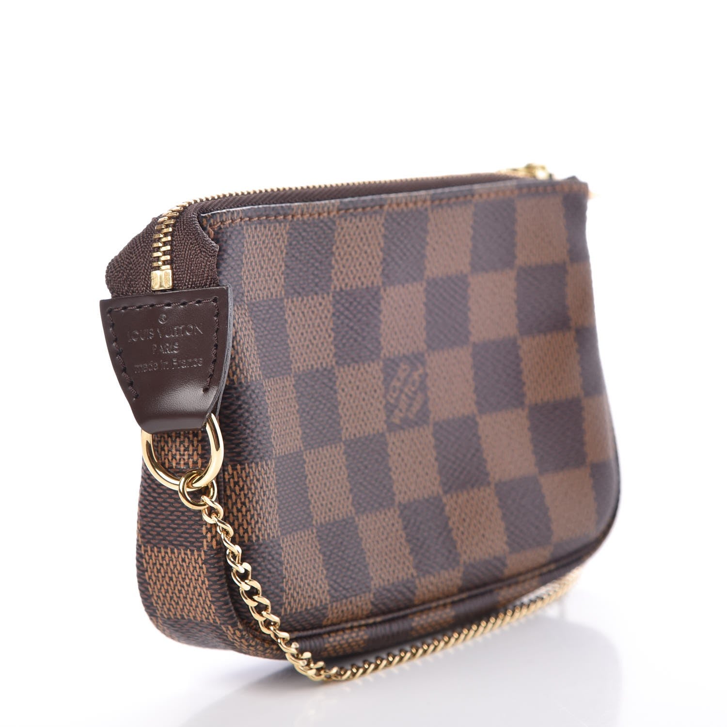 Louis Vuitton Damier Ebene Mini Pochette Accessories 3 of 8
