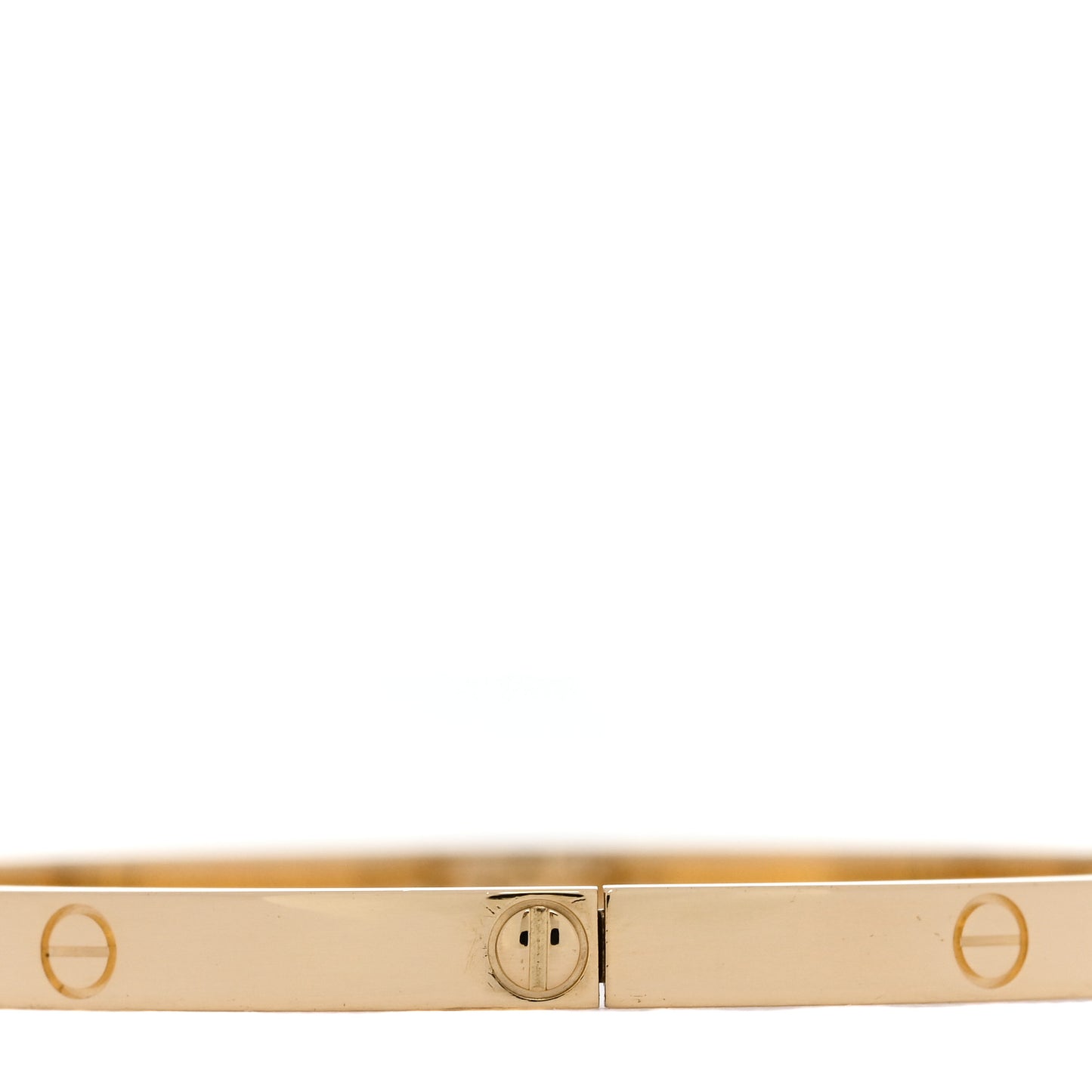 18K Yellow Gold Small LOVE Bracelet 17