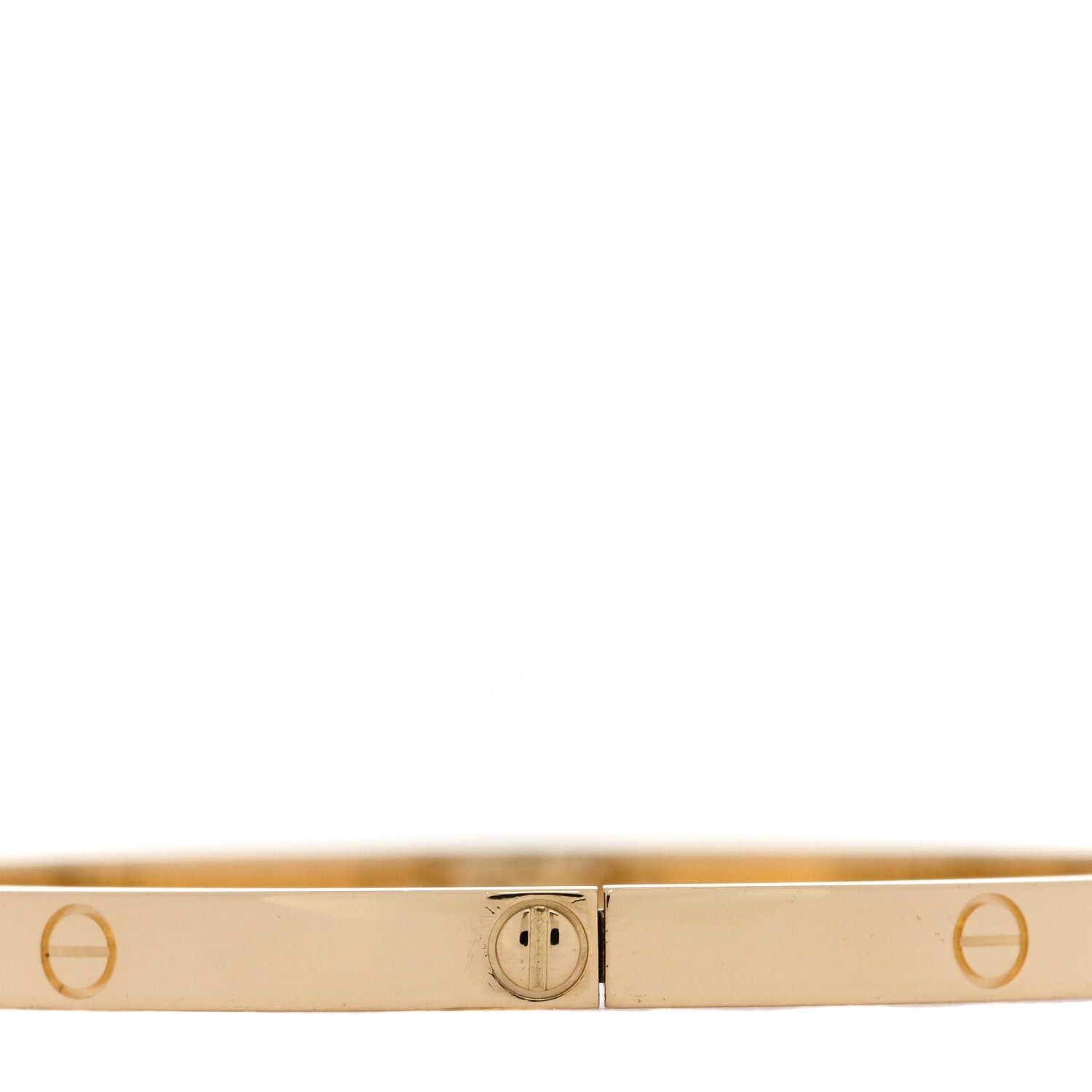 Cartier 18K Yellow Gold Small LOVE Bracelet 17 6 of 8