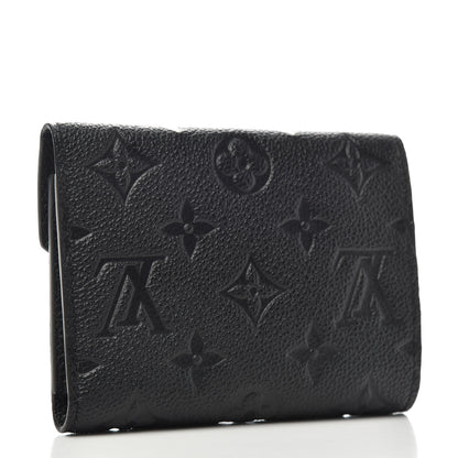 Louis Vuitton Empreinte Victorine Wallet Black 3 of 6