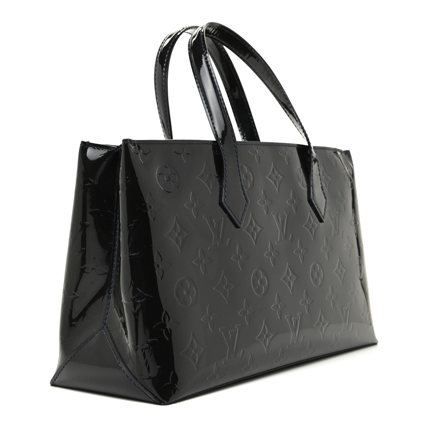 Louis Vuitton Vernis Wilshire PM Blue Infini 3 of 13