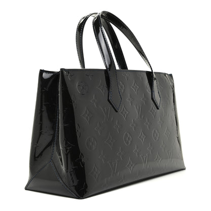 Louis Vuitton Vernis Wilshire PM Blue Infini 3 of 13