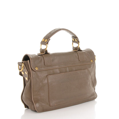 Proenza Schouler Lambskin Tiny PS1 Satchel Smoke 3 of 7