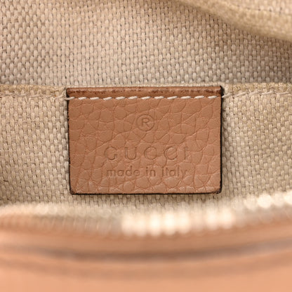 Gucci Pebbled Calfskin Small Soho Disco Bag Camelia 6 of 18