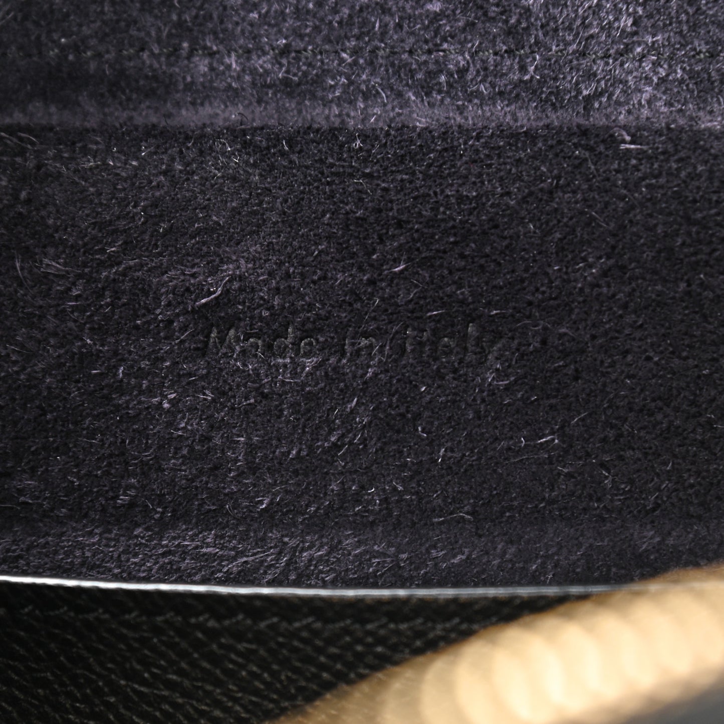 Grained Calfskin Micro Belt Bag Black