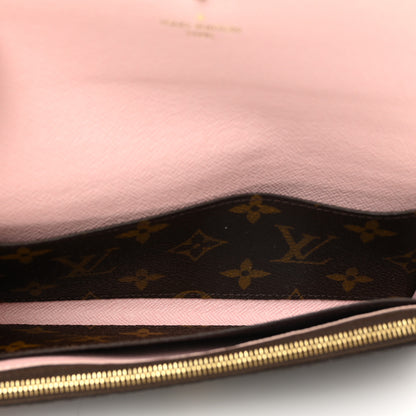 Louis Vuitton Monogram Emilie Wallet Rose Ballerine 5 of 7