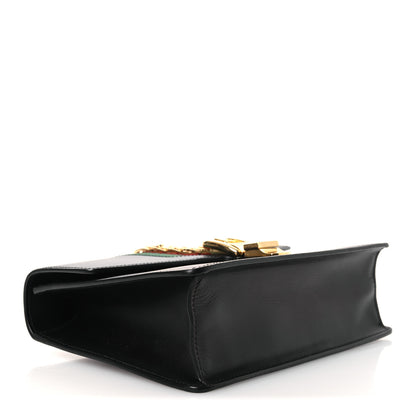 Gucci Calfskin Small Sylvie Shoulder Bag Black 4 of 15