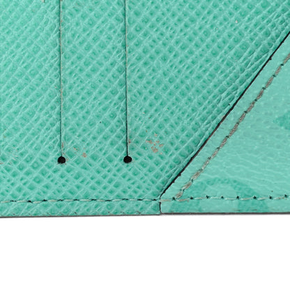 Louis Vuitton Taigarama Coin Card Holder Miami Green 7 of 8
