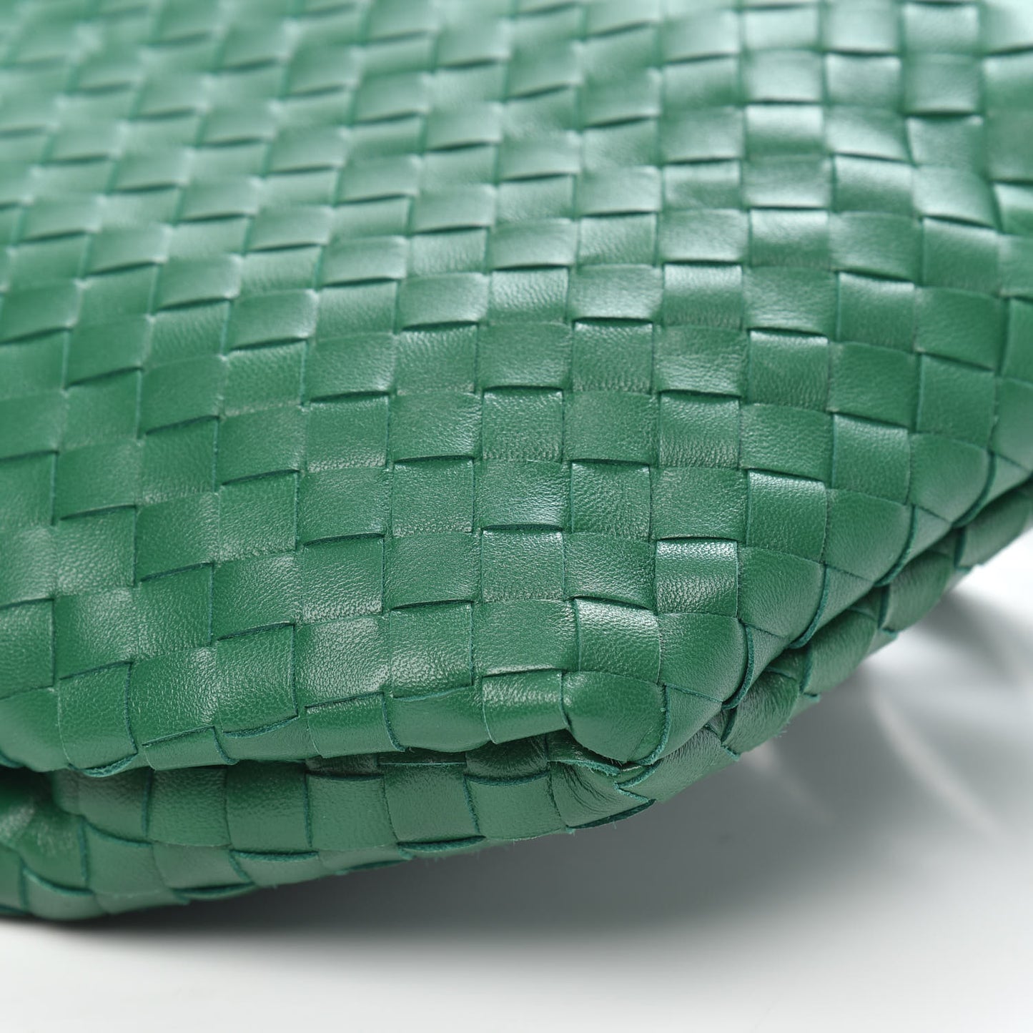 Nappa Intrecciato Small Bulb Racing Green