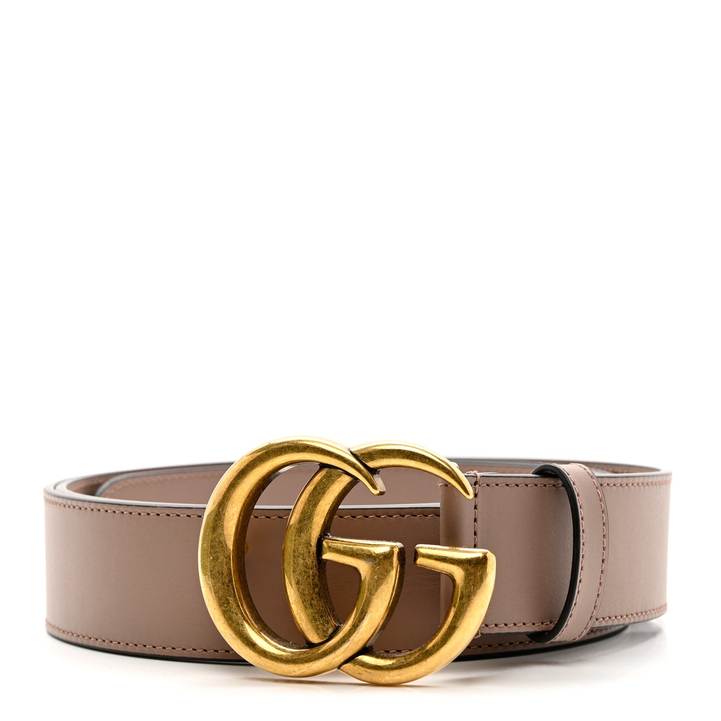 Calfskin Double G 40mm 120 48 Belt Porcelain Rose