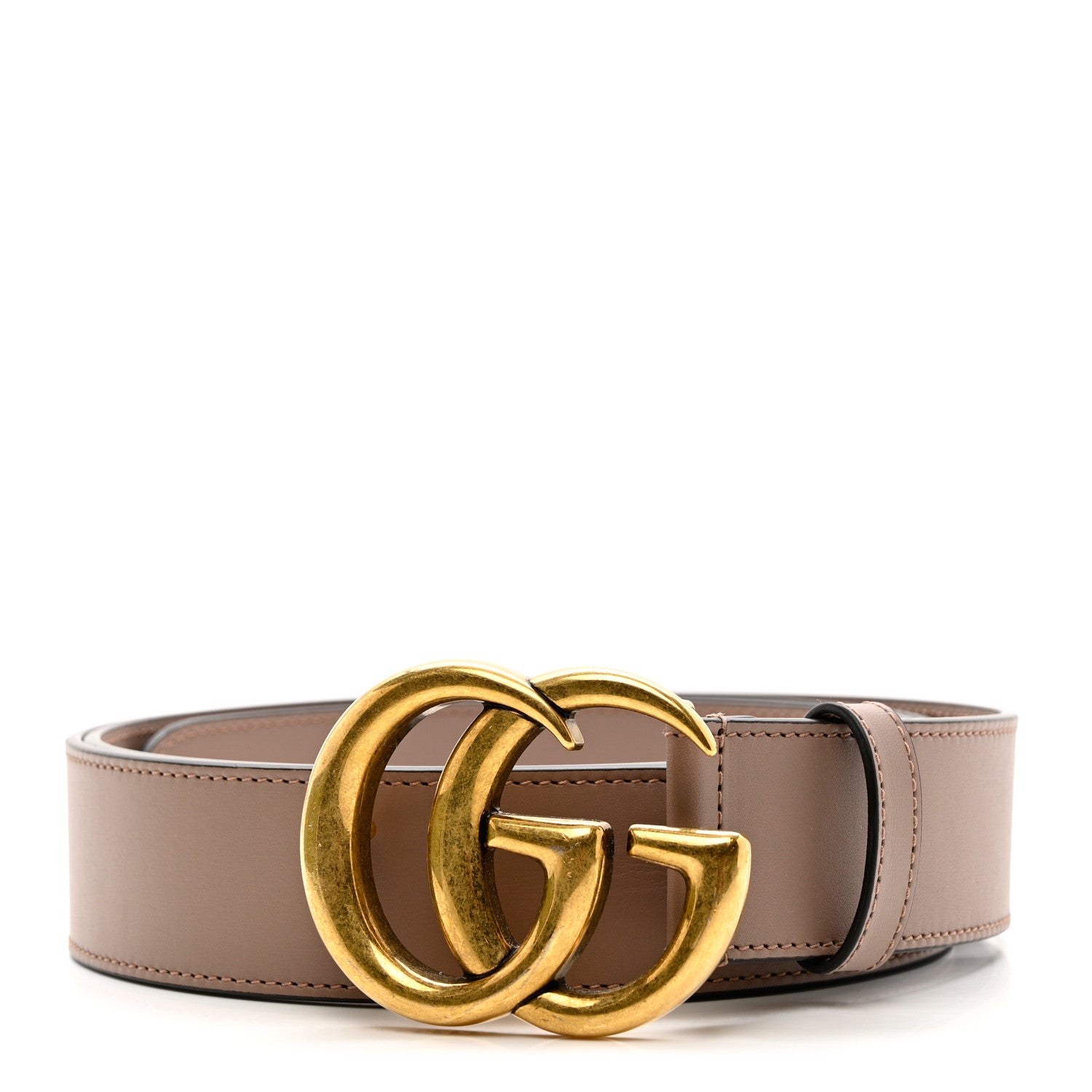 Gucci Calfskin Double G 40mm 120 48 Belt Porcelain Rose 1 of 6