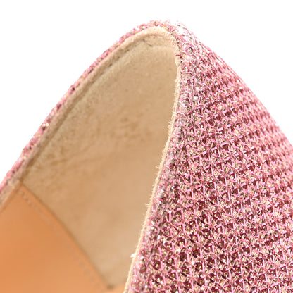 Christian Louboutin Glitter Tisse So Kate 120 Pumps 40 Poudre 9 of 9