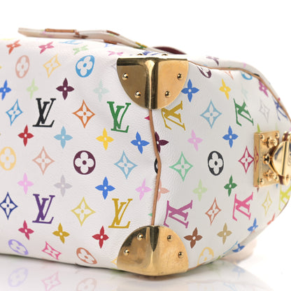 Louis Vuitton Monogram Multicolor Speedy 30 White 9 of 9