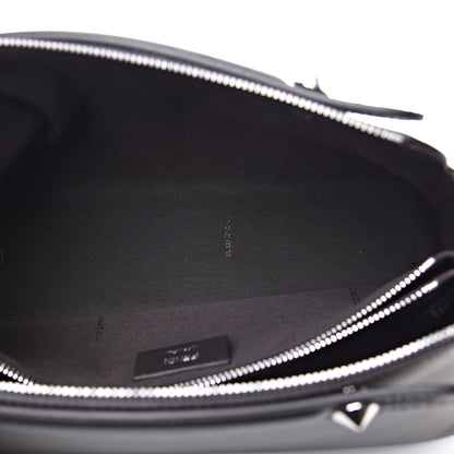 Fendi Vitello Dolce 4 Color Medium By The Way Boston Bag Carbone Grigio Polvere Multicolor 6 of 11