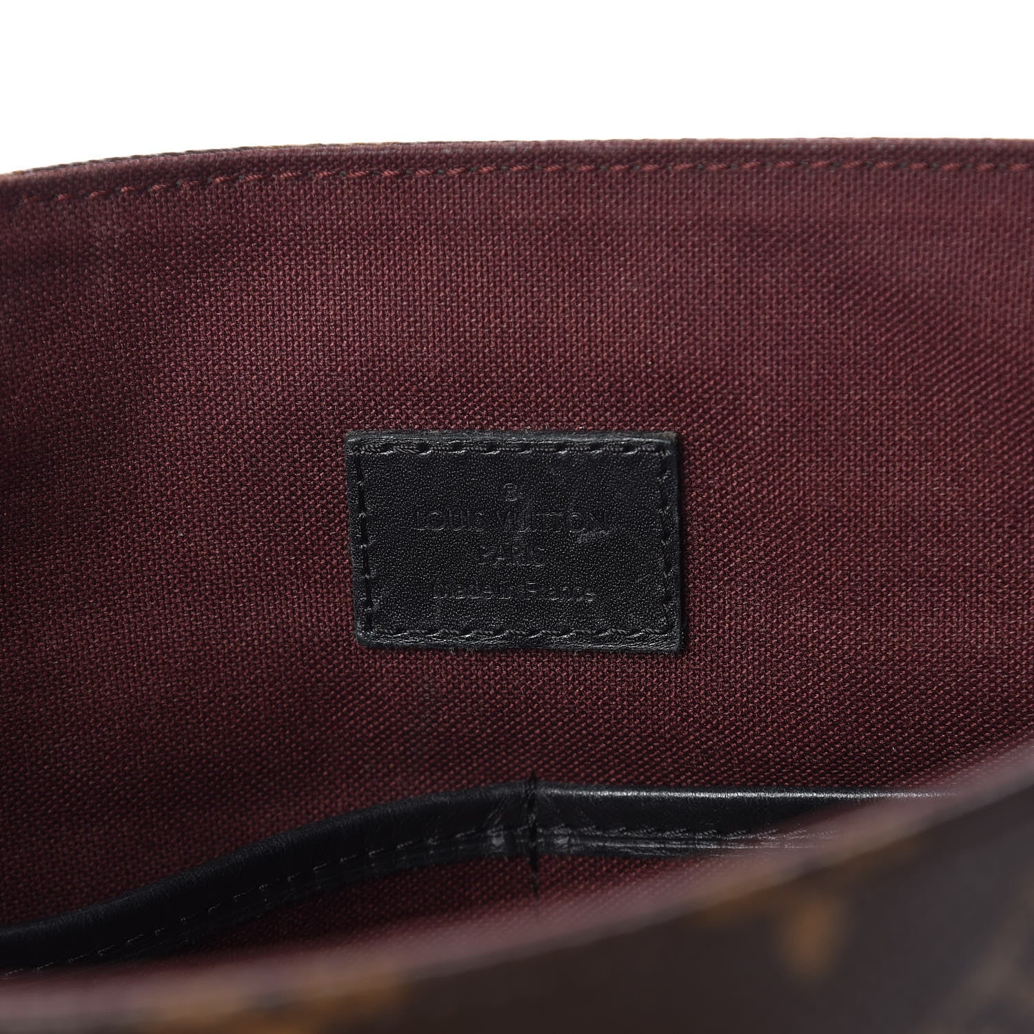 Louis Vuitton Monogram Macassar Bass MM 6 of 9