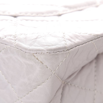 Chanel Aged Calfskin Reissue XL Maxi Flap White 14 of 19
