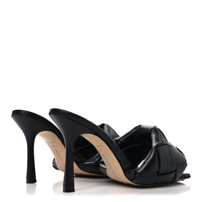Bottega Veneta Nappa Maxi Intrecciato Lido Mule Sandals 37 Black 5 of 8
