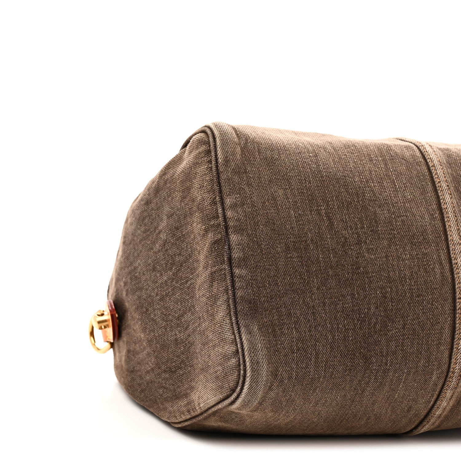 Louis Vuitton Denim Speedy 30 Bandouliere Coffee Bean Brown 8 of 9