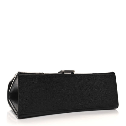 Balenciaga Grained Calfskin Medium Hourglass Top Handle Bag Black 4 of 12