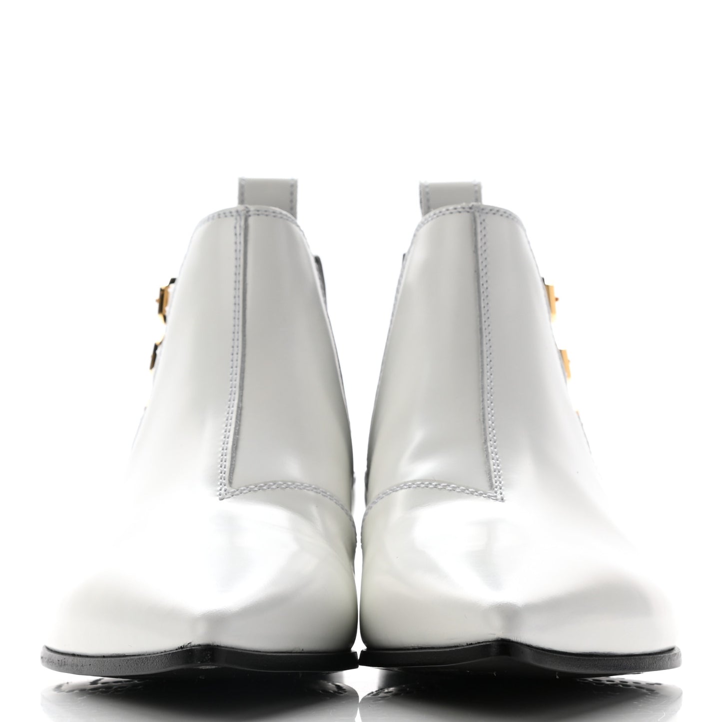 Cordovan Lux Ankle Boots 37.5 White