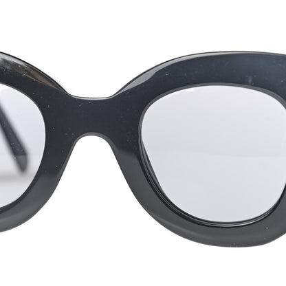 Celine Acetate Butterfly Sunglasses Black 9 of 10