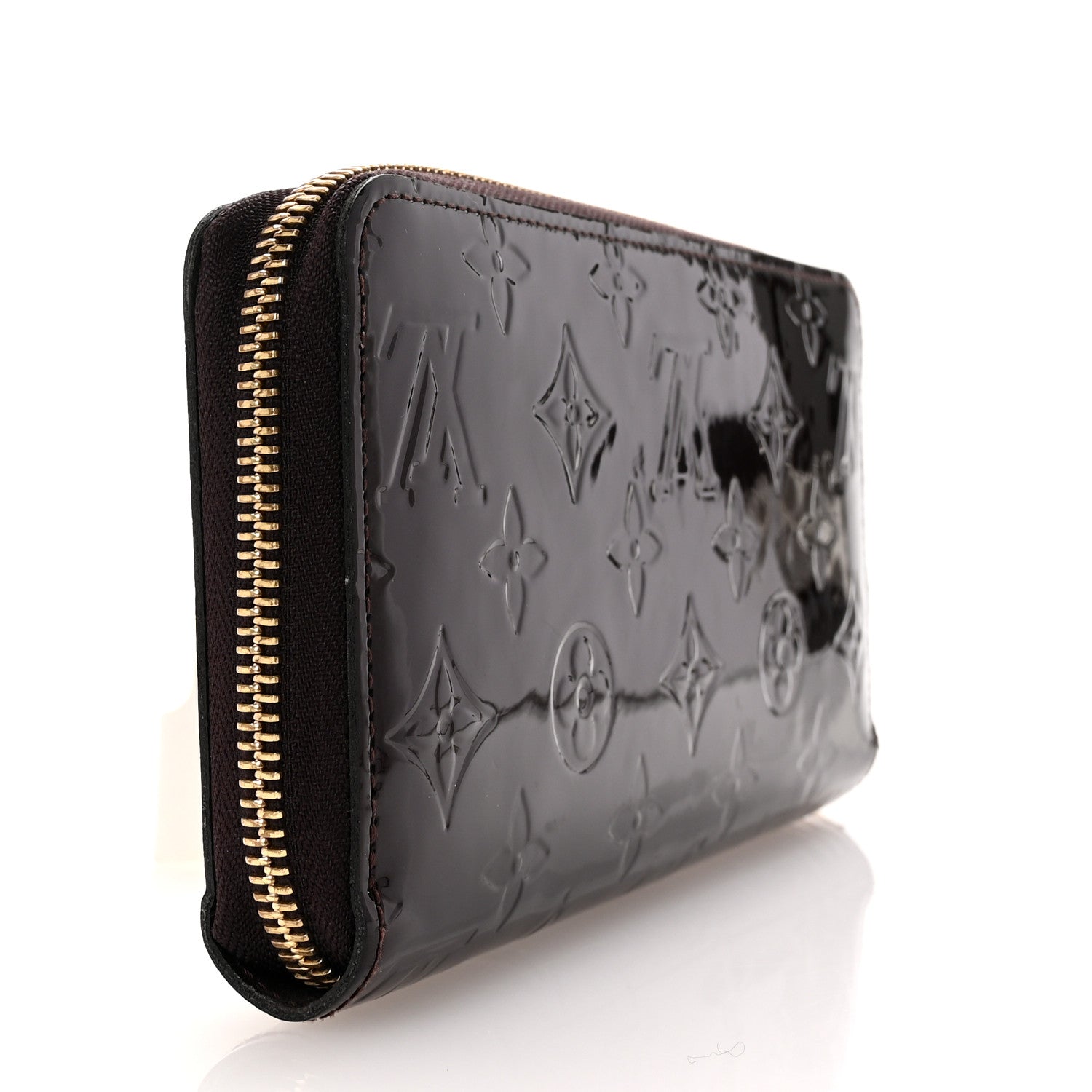Louis Vuitton Vernis Zippy Wallet Amarante 3 of 8