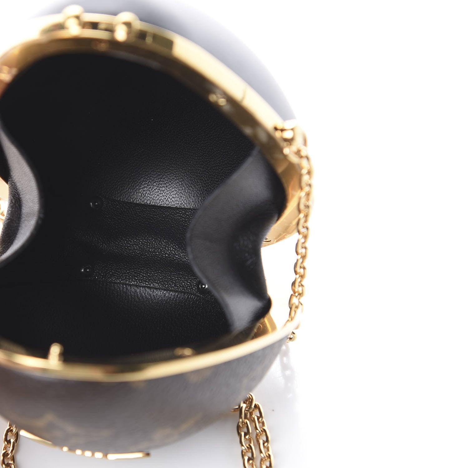 Louis Vuitton Monogram Egg Case Black 7 of 10