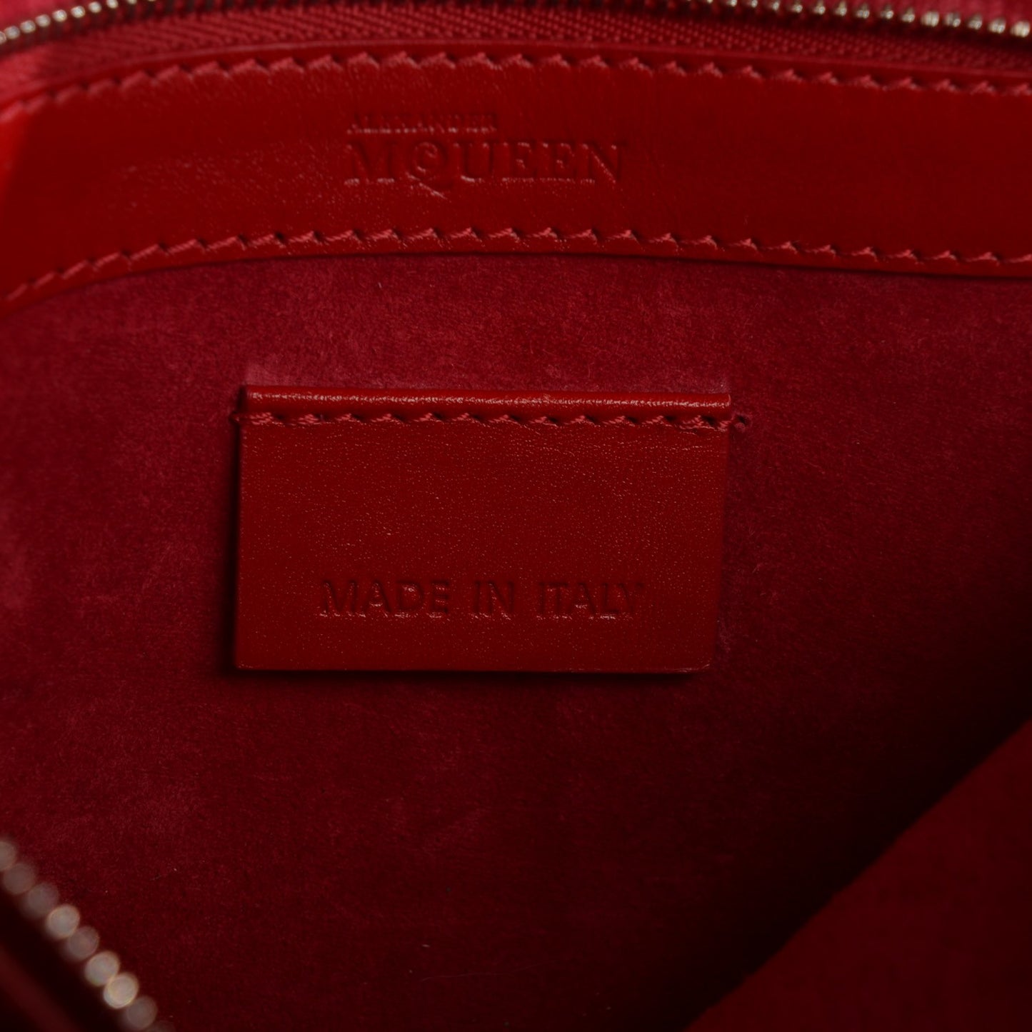 Calfskin Small Heroine Red