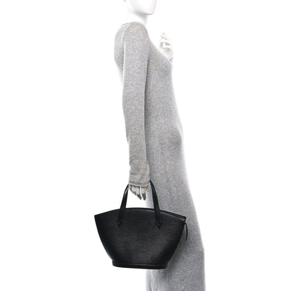 Louis Vuitton Epi Saint Jacques PM Black 3 of 10