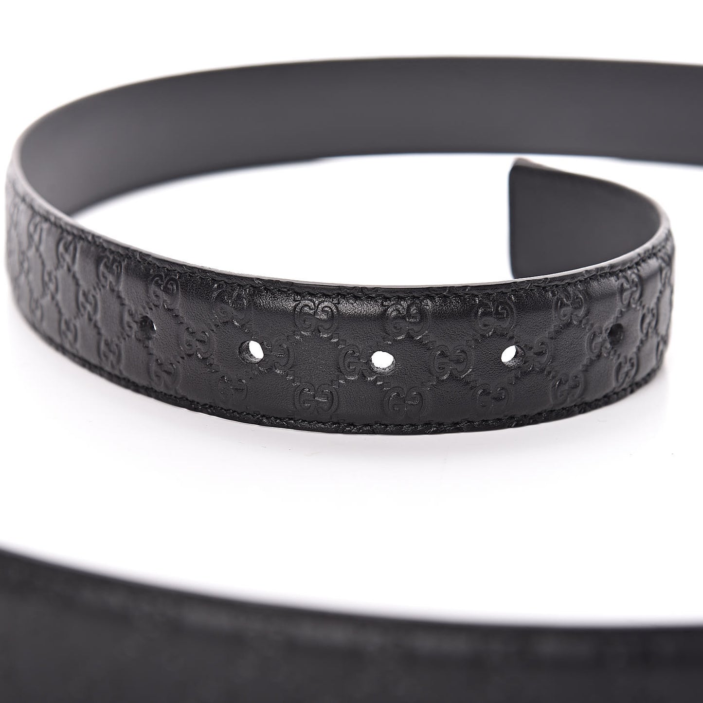 Guccissima Belt 105 42 Black