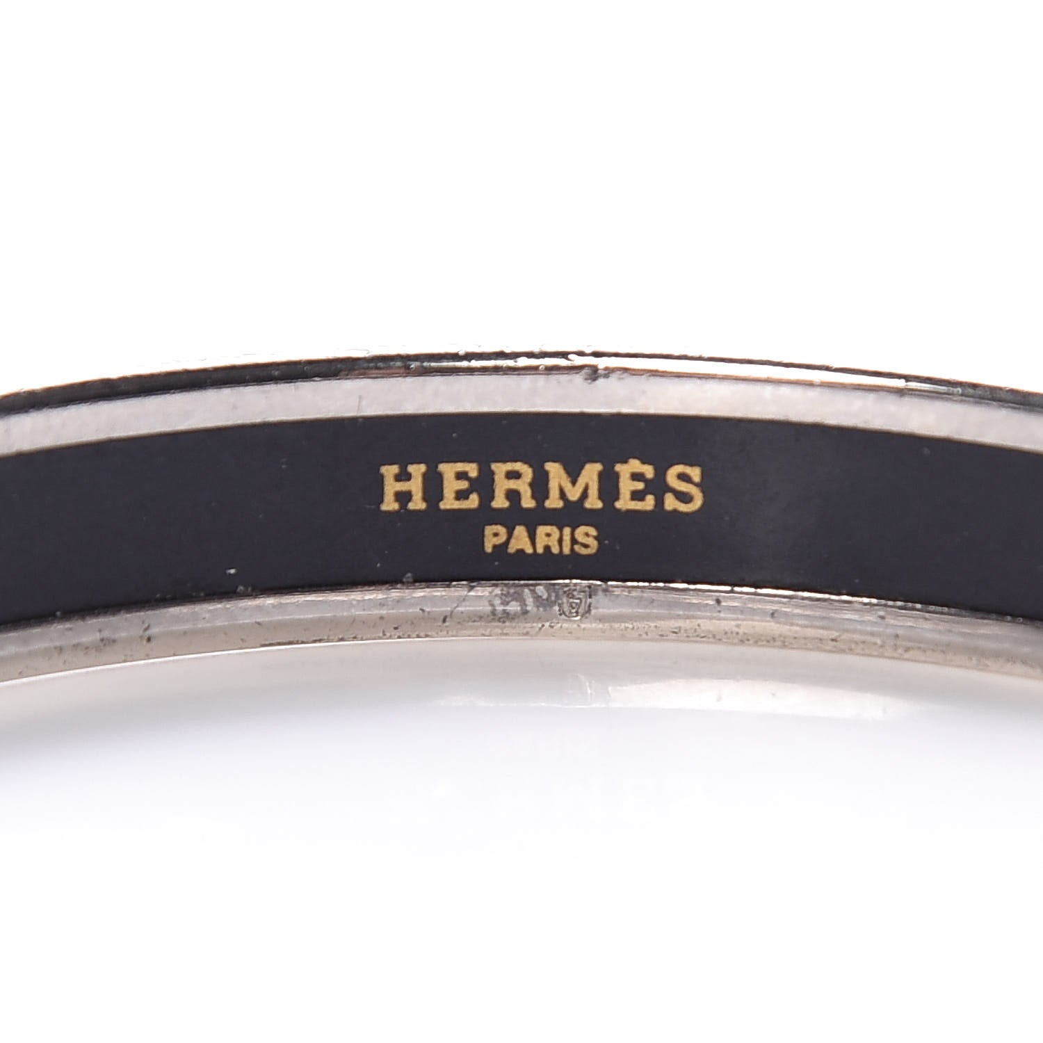 Hermes Enamel Printed Narrow Chaine d'Ancre Bracelet 65 4 of 5