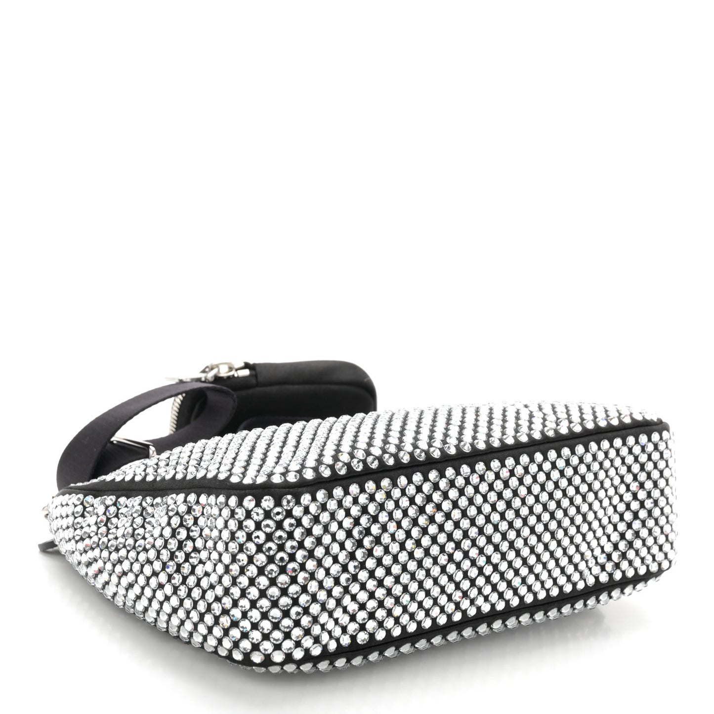 Satin Crystal Re-Edition 2005 Shoulder Bag Cristal