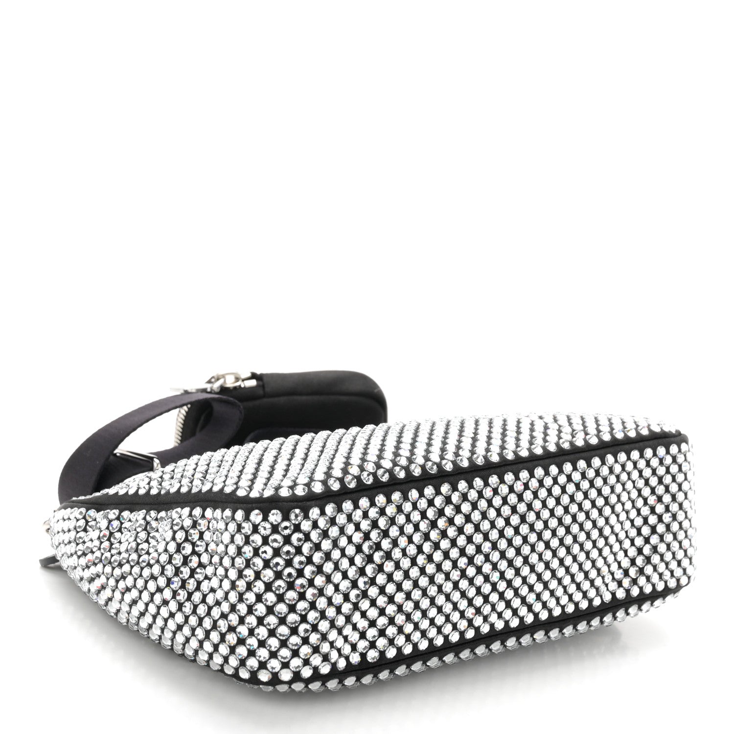 Prada Satin Crystal Re-Edition 2005 Shoulder Bag Cristal 4 of 10