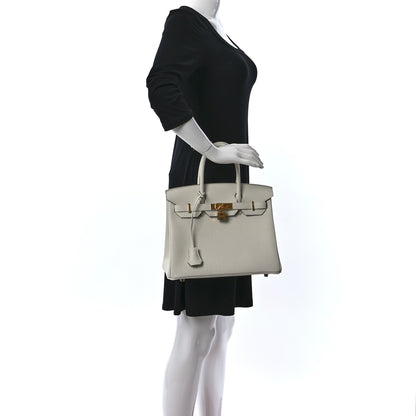 Hermes Togo Birkin 30 Mushroom 2 of 10