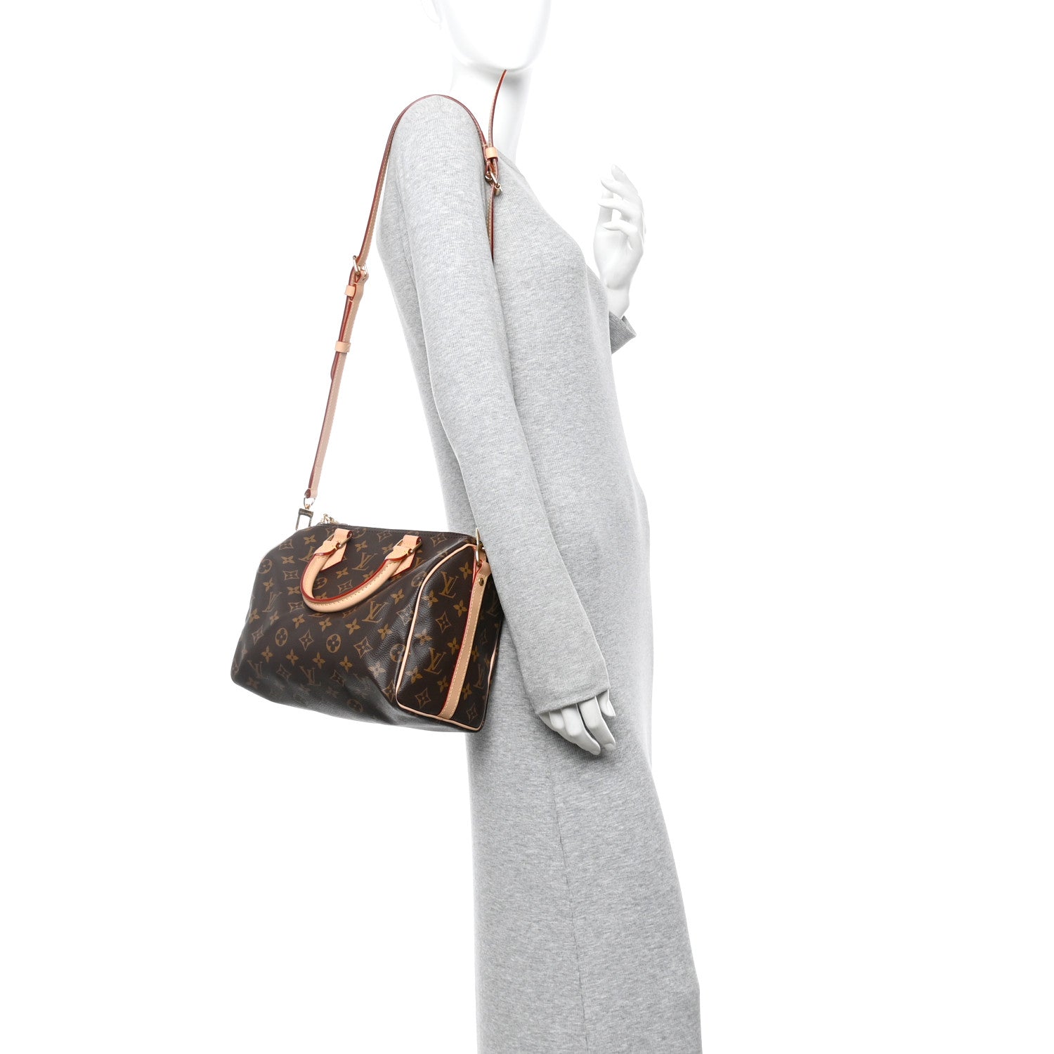 Louis Vuitton Monogram Speedy Bandouliere 25 2 of 12