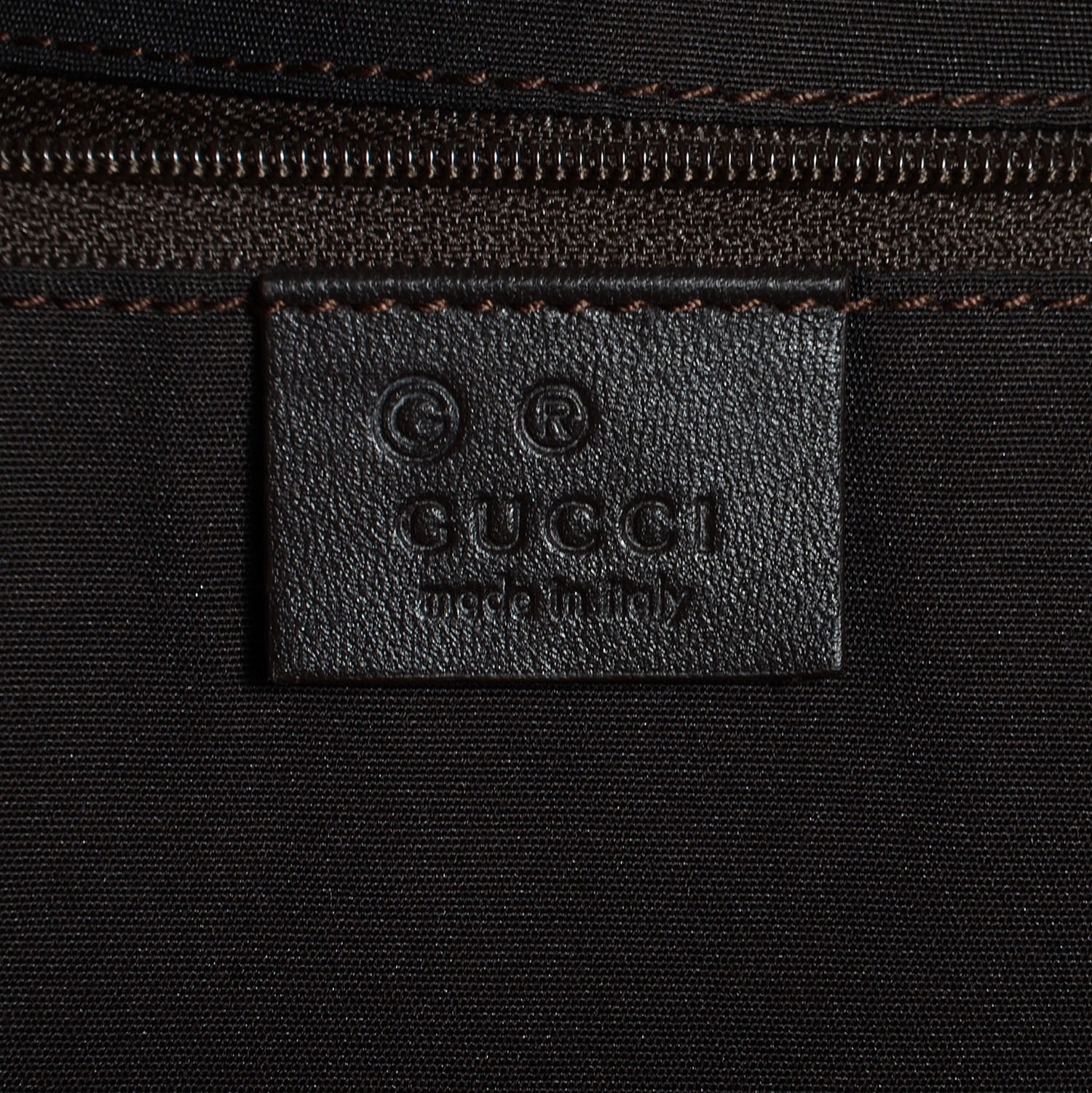 Gucci Crystal Monogram Large Duffle Beige Brown 6 of 9