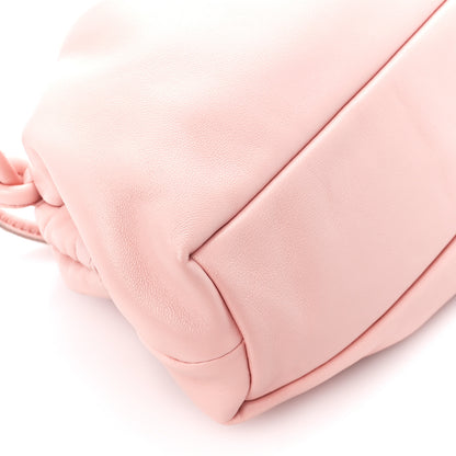 Mansur Gavriel Lambskin Mini Cloud Clutch Dahlia 8 of 9