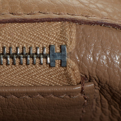 Hermes Taurillon Clemence Kelly Retourne 40 Tabac Camel 7 of 19