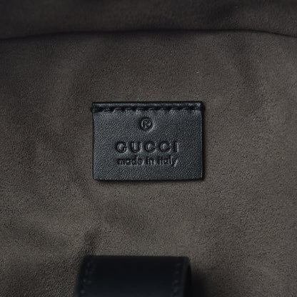 Gucci GG Supreme Monogram Medium Backpack Black 6 of 11