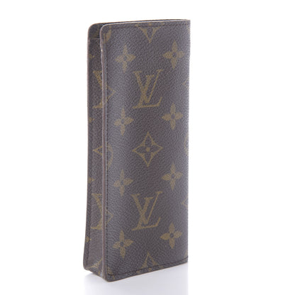 Louis Vuitton Monogram Etui a Lunettes Simple Eyeglass Case 3 of 6